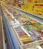 Self - Contain Cooling Commercial Display Freezer Open Top 90mm thick For Store