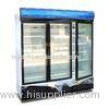 Energy Efficiency Commercial Display Freezer Open Top With Digital Elitech Thermostat