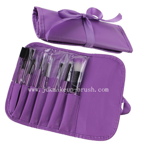 High Quality 7PCS Makeup Brush Set in Purple Color