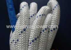 UHMwPE Ultra High Molecular weight Polyethylene fibre Dynema rope webbing overhead lines stringing operation wire rope