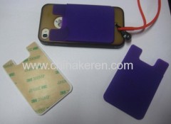 silicone mobile phone wallet