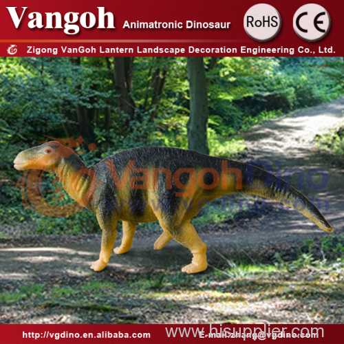 outdoor playground simulated dinosaur