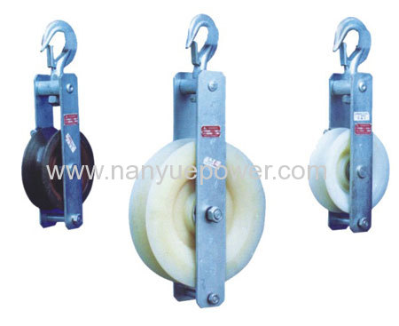 Single Sheave Stringing Cable Pulley Block