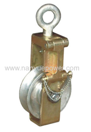 Single Sheave Stringing Cable Pulley Block