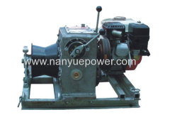 Gasoline Engine Powered Pulling Winch