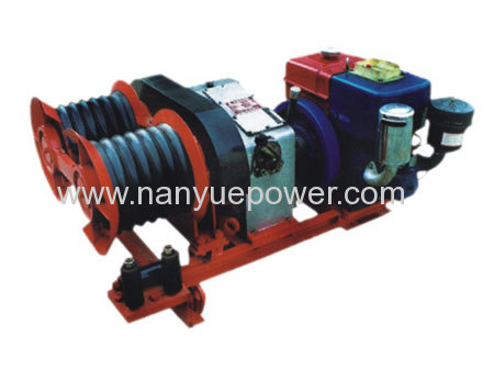 Gasoline Engine Powered Pulling Winch