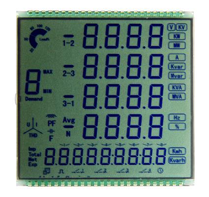 FSTN Energy meter LCD display