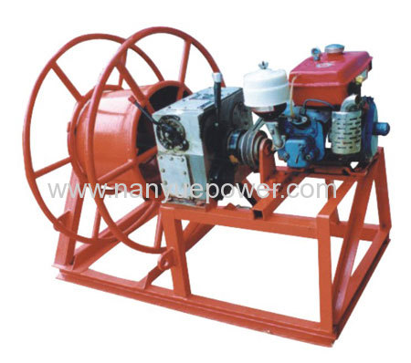 Wire Take Up Device Wire Lifting Up Machine Self-loading Rope Reel Winder Winch Machine