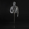 Eco-friendly plastic half-body male torsos mannequins