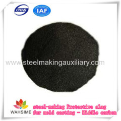 steel making Protective slag for mold casting Middle carbon refractory cement