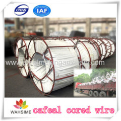 CaAlFe Cored wire for steelmaking with grain refining made in China