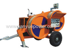 4 Ton Hydraulic Conductor Tensioner pulling fiber optic cable puller tensioner machine cable pulling equipment