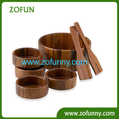 Hard Bamboo salad bowl