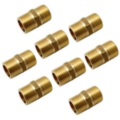 Forged Copper Double Male Thread Fittings