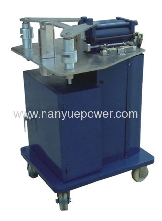 Multifunction Hydraulic Bus Bar Bender with the electric control and security protection.