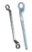 Length double end two headed rigid wrench tool