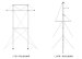 Aluminum alloy A-shape lattice gin pole erection of pole and tower during the construction of transmission and distribut