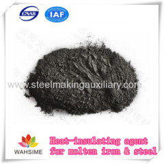 Heat preservation agent for molten iron steel granulated blast furnace slag