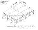 Clear Acrylic Stage Waterproof Platform , Protable Moving Stage Platform