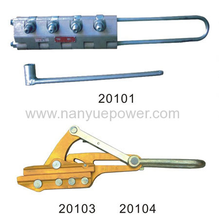 OPGW stringing quad cable pulley block