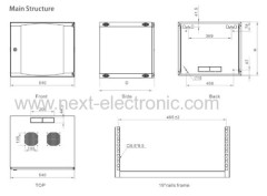 Wall mounted cabinet