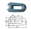 U-Shape Bend Resistance Connector specially designed and made to connect the pilot wire rope