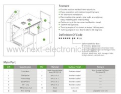 Wall mounted cabinet