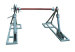 7 Ton Hydraulic conductor drum stands hydraulic drum jack rope reel stand with hydraulic motor