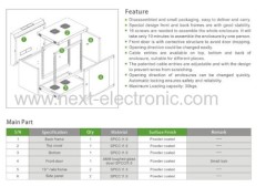 Wall mounted cabinet