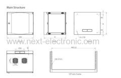 Wall mounted cabinet