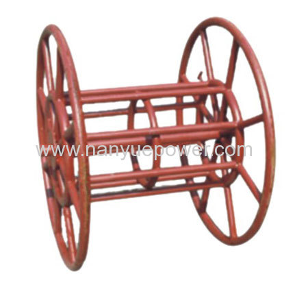 Cradle Reel Elevators Rope Play Out Reel Stand to load the steel