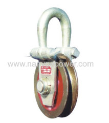 Aluminum Hoisting Tackle Block rope blocks