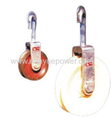 Clip -in cable pulley block stringing wire rope pulley blocks