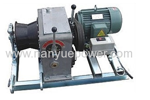 Electric Cable Pulling Winch
