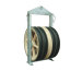 916mm large diameter transmission stringing wire rope cable pulley blocks overhead conductor tension stringing equipment