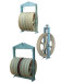926mm overhead conductor tension stringing wire cable pulley block transmission distribution line installation equipment