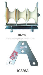 Triple Bundle Stringing Cable Pulley Blocks with Pulley Board Stringing Wire Rope Pulley Blocks