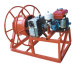 Self-loading reel winder for conductor replacement and overhead groud wires stringing