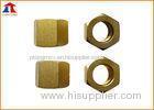 Cutting Machine Gas Pipeline Accessories M12 , M16 , G1/4 Brass Nut