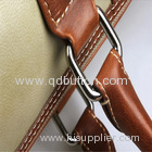 Top quality matt gold metal O ring buckle for handbags