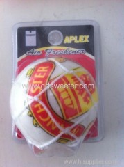 football club logos PU ball hanging car air freshener