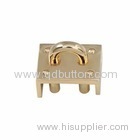 High quality fashion gold handbag accessories metal tag