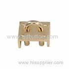 High quality fashion gold handbag accessories metal tag