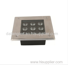 9W LED Square Buried Light