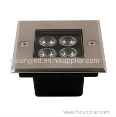 4W LED Square Buried Light