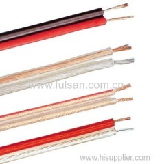 2 Cores 14GA Hi-Fi Audio Transparent Speaker Cable