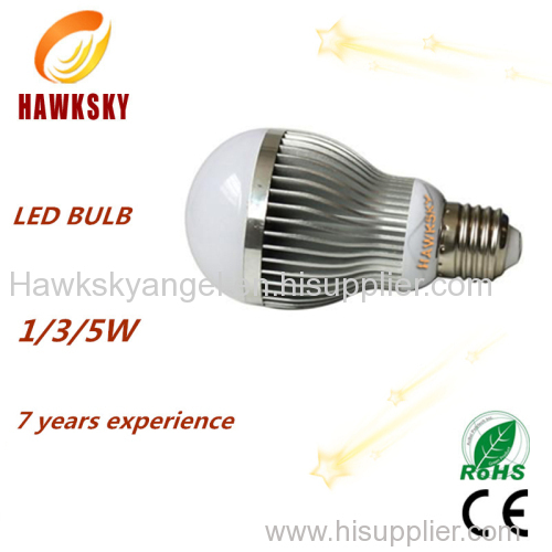 5W led bulb light factory& 5W led bulb products