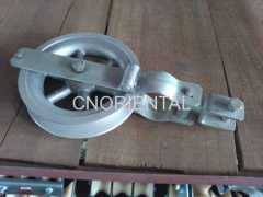 aluminum pulley stringing pulley block