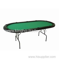 Easy folding and storage Texas Hold'em table china supplier