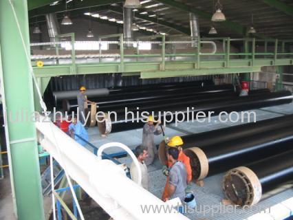 Steel pipe asphalt coating equipment